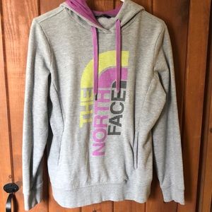 The North Face sweatshirt